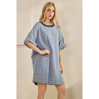 Everyday Stripe T-shirt Dress