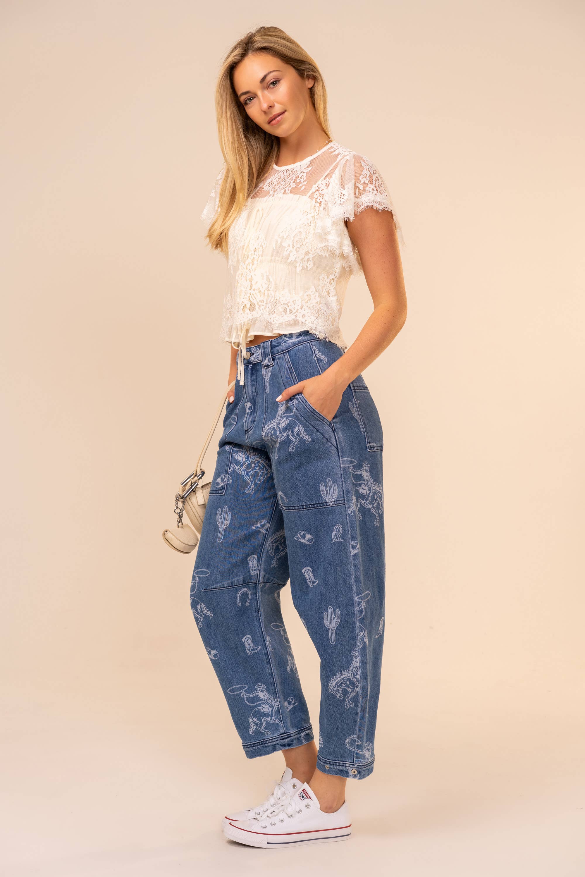 Rodeo Barrel Jeans