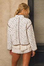 Hello Fall Floral Jacket