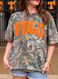 Orange VOLS Camo Tee
