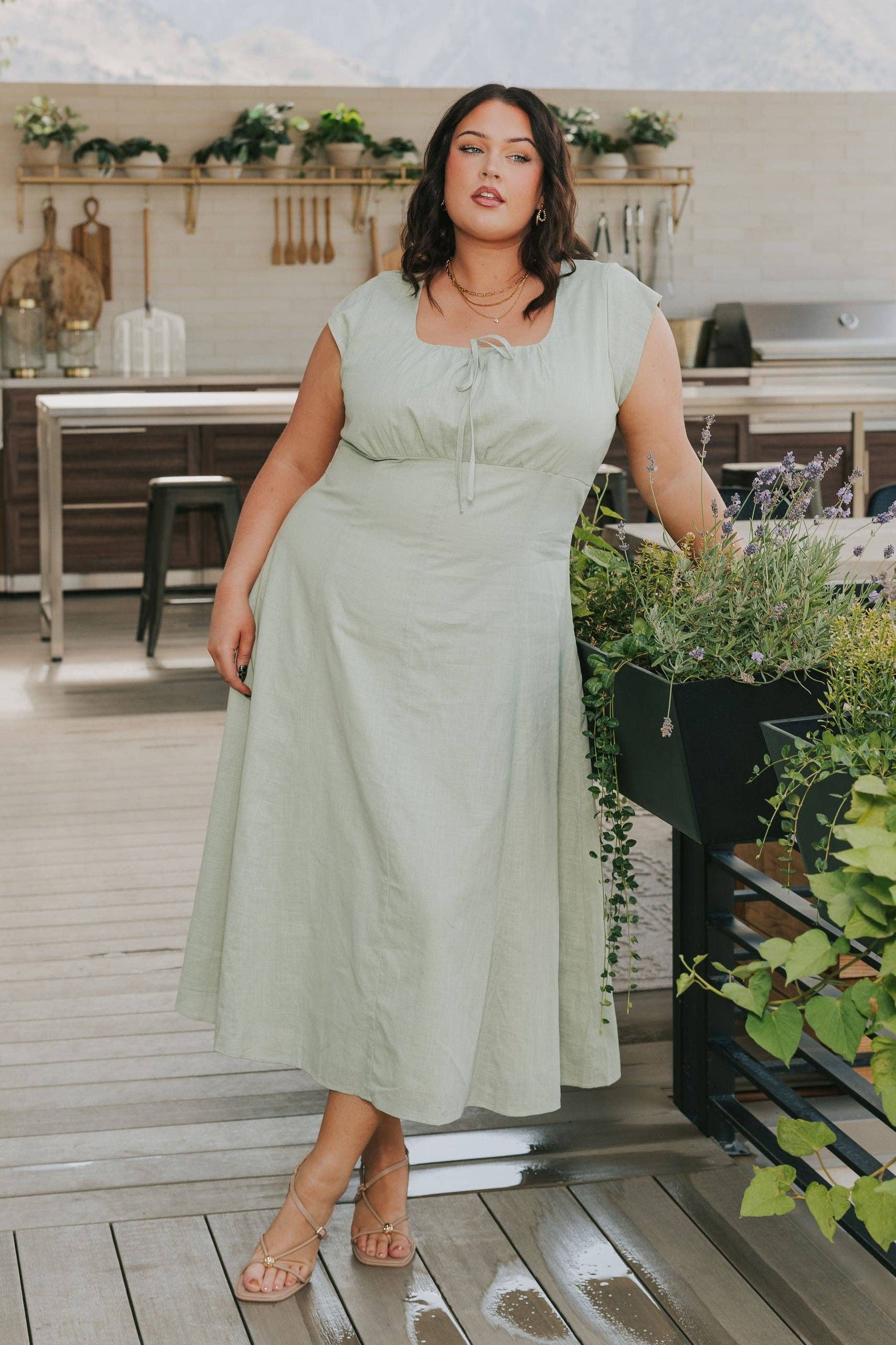 EXCLUSIVE - Blissful Afternoon Dress - 2 Colors!