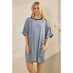 Everyday Stripe T-shirt Dress