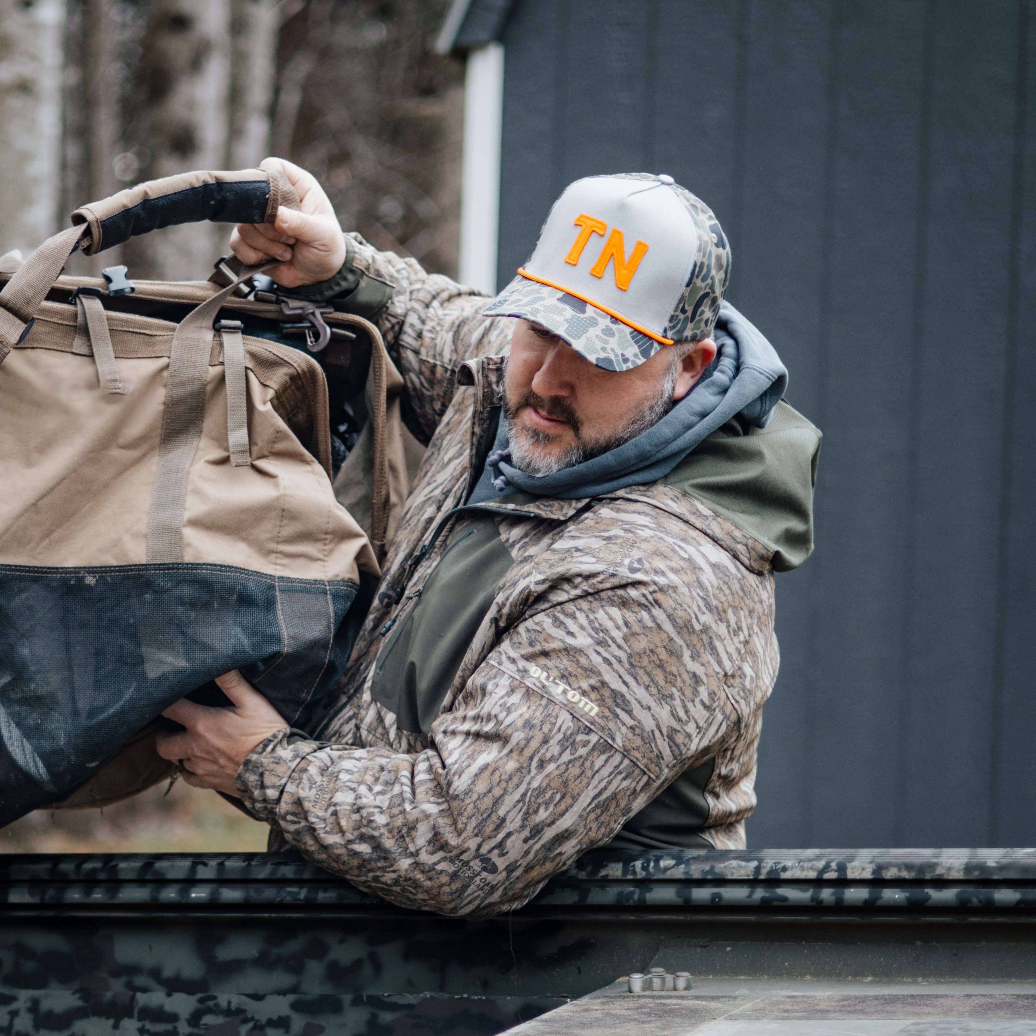TN Hat - Camo Smokey Gray