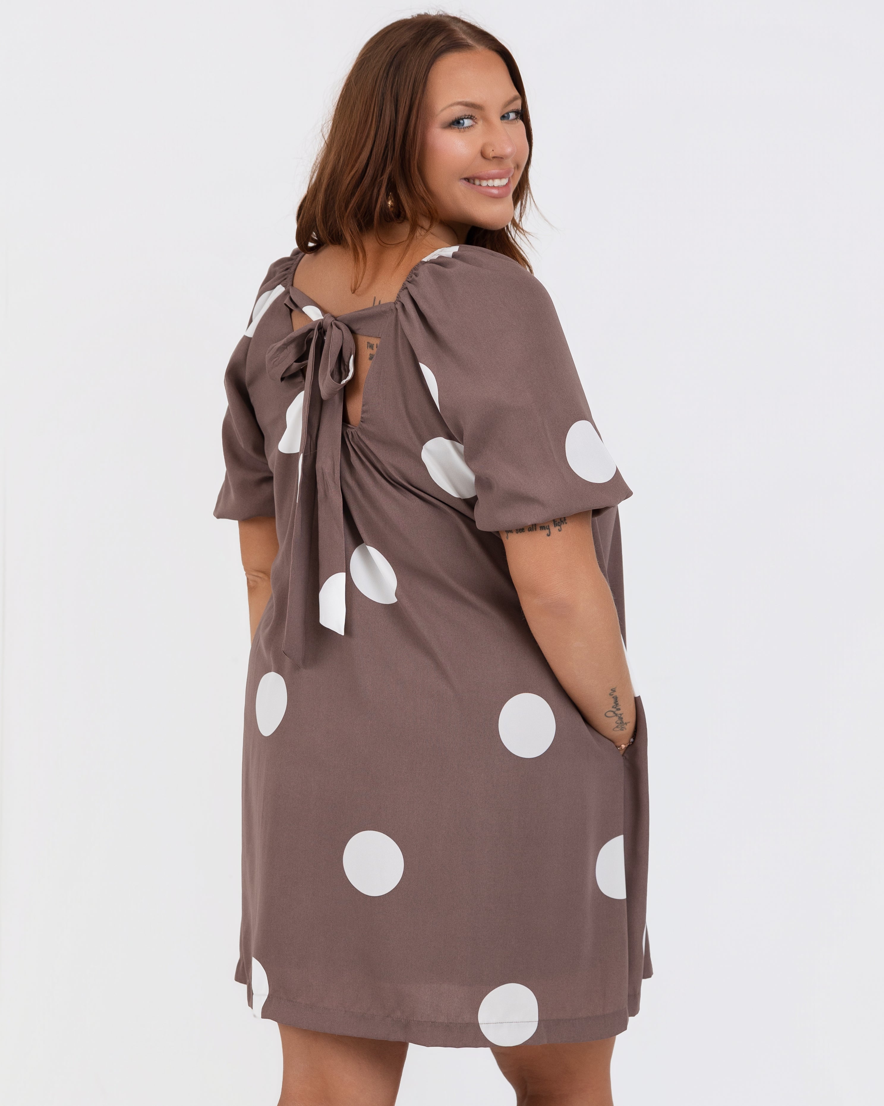 Easy Does It Dot Dress