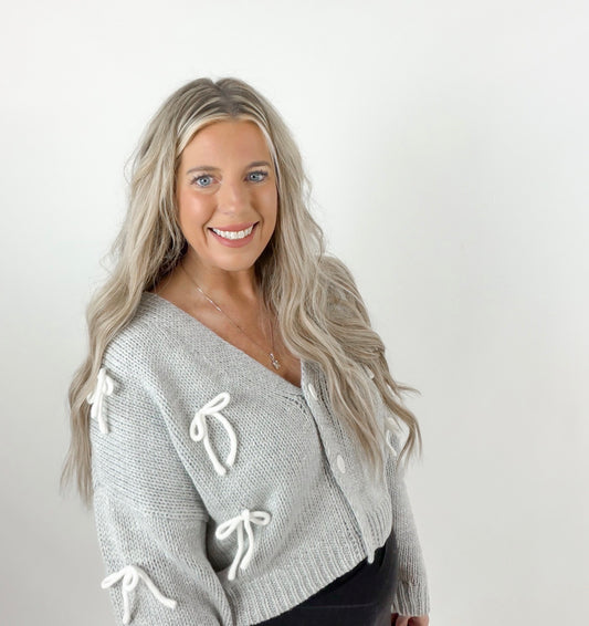 Bow Cardigan