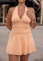 Game Day Gingham Dress