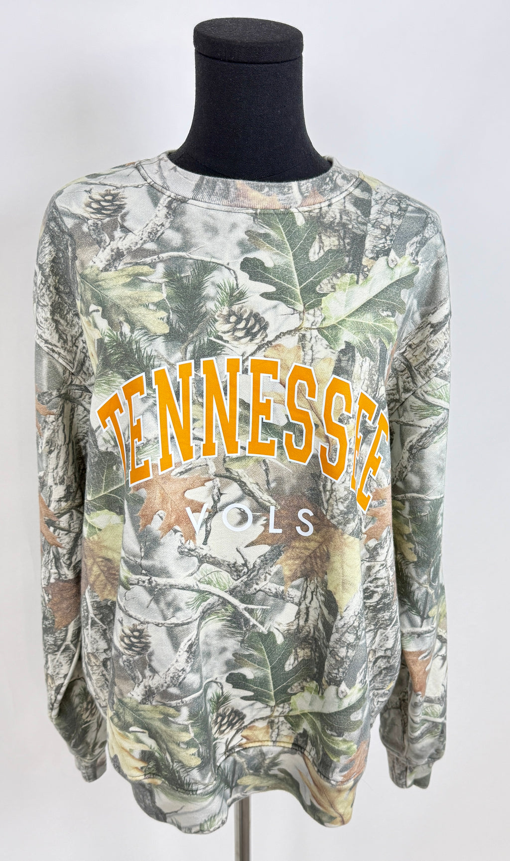 Camo Oversize Tennessee Vols Sweatshirt