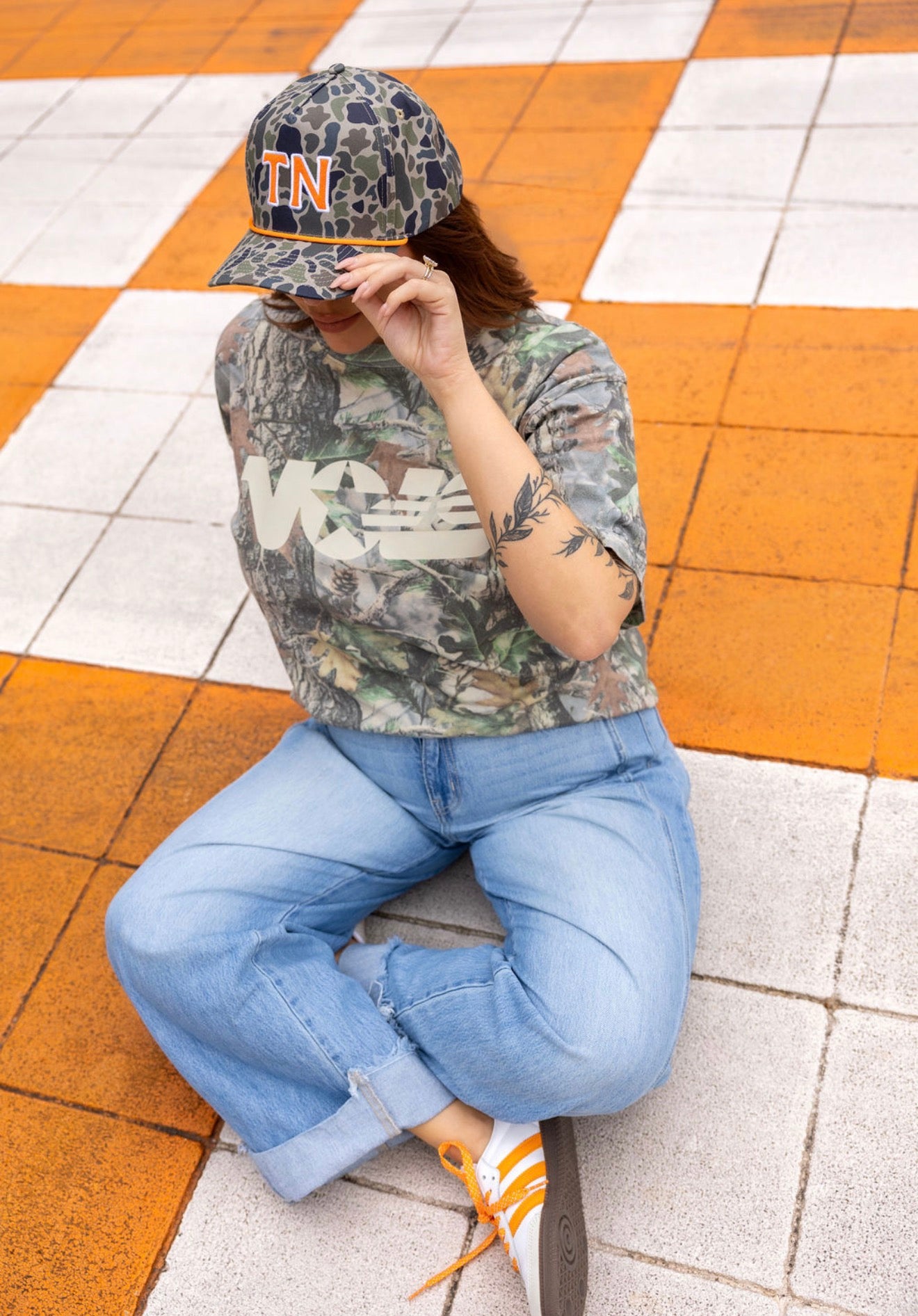 Tennessee Camo Hat