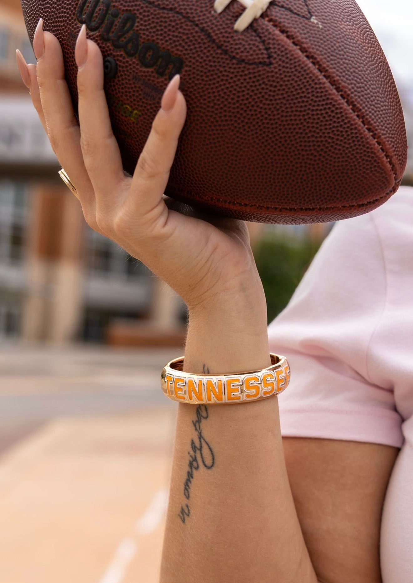 Tennessee Vols Metal Hinge Bangle