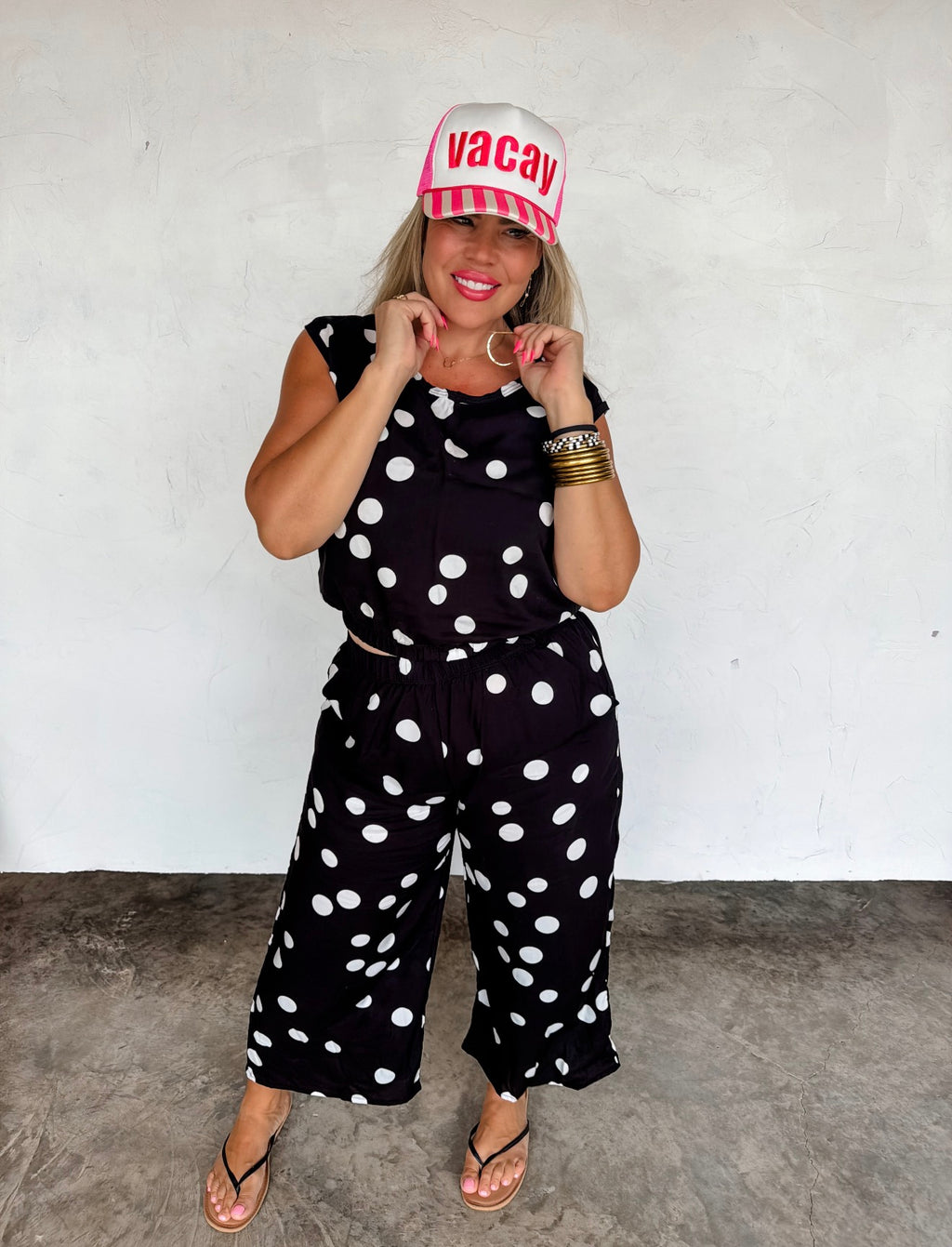 Summer Polka Dot Set