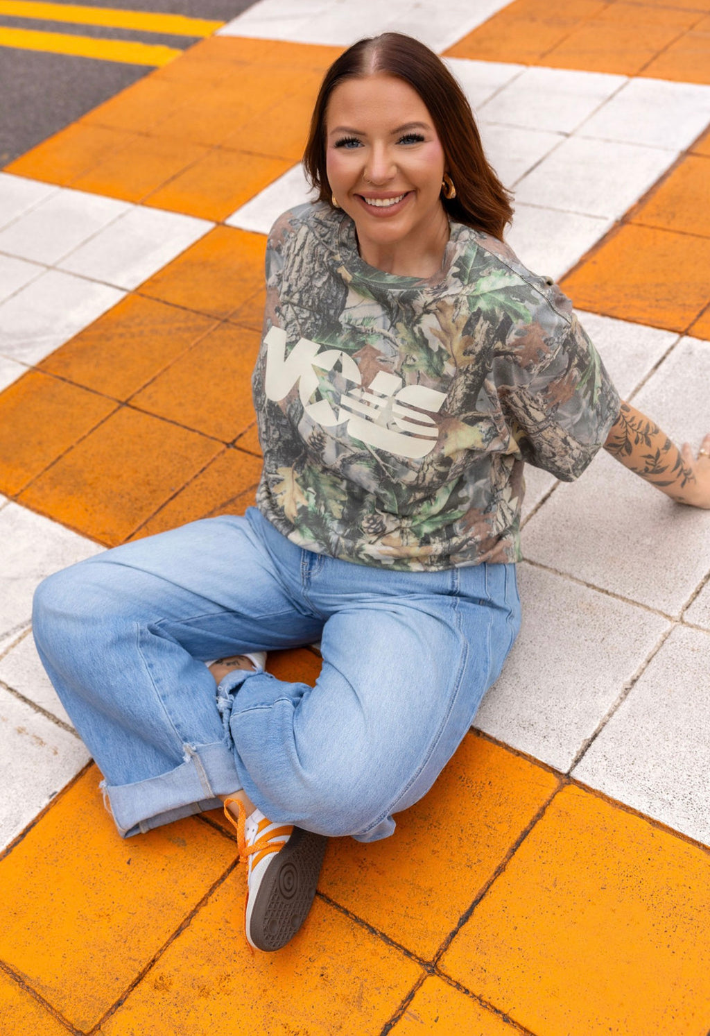 Camo Vols Tee