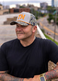 TN Hat - Camo Smokey Gray