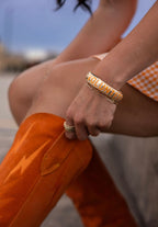 Tennessee Vols Metal Hinge Bangle