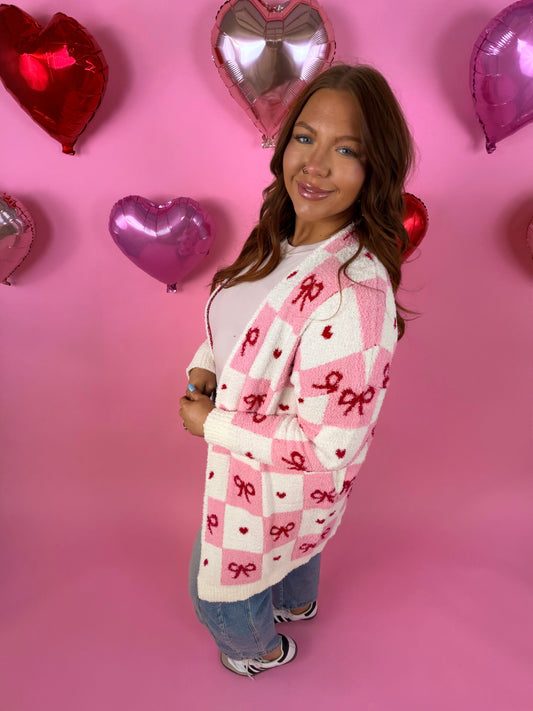 Valentines Cloud Cardigan