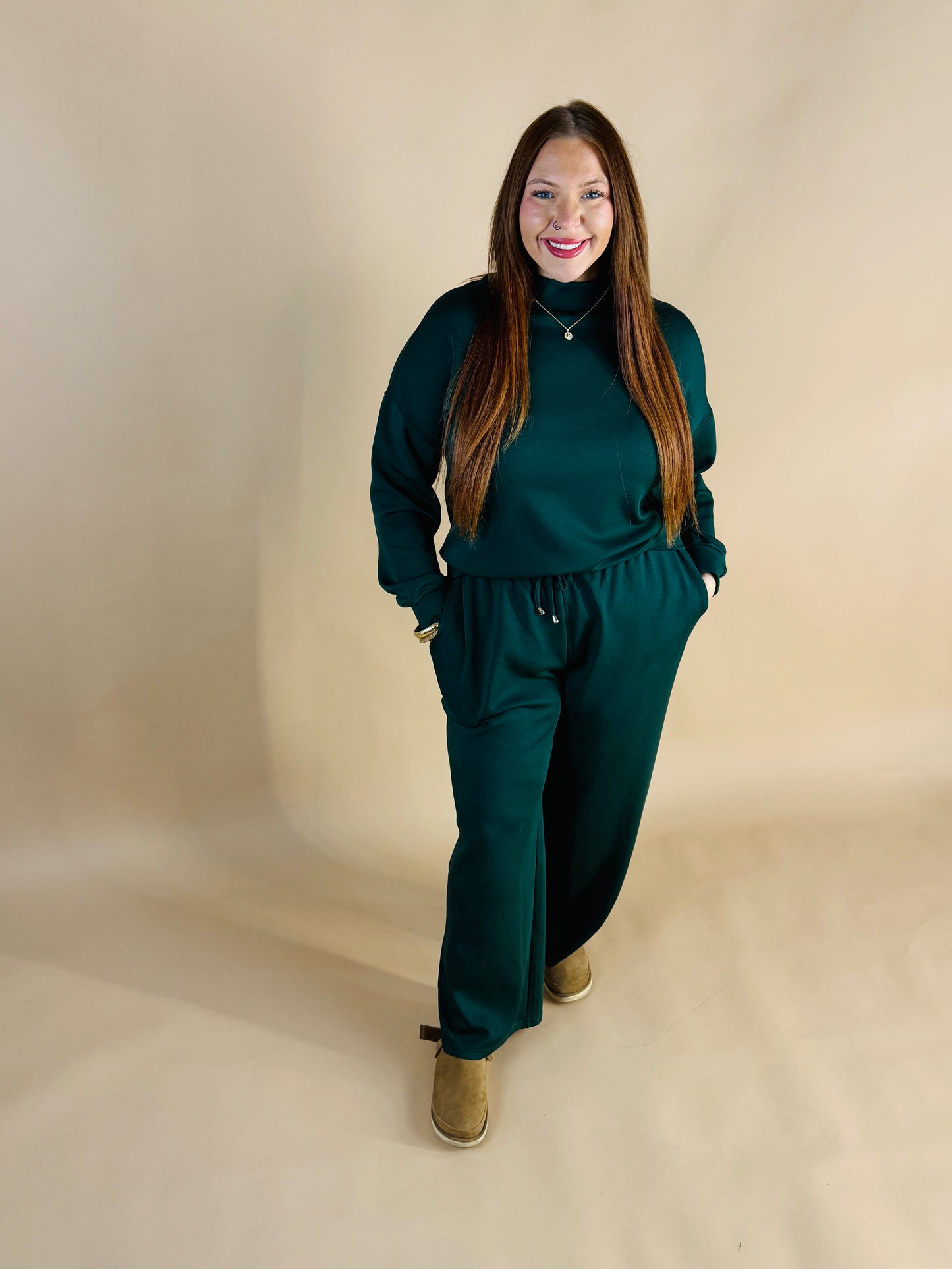 Women's Green Lounge Set from Cozy Company
