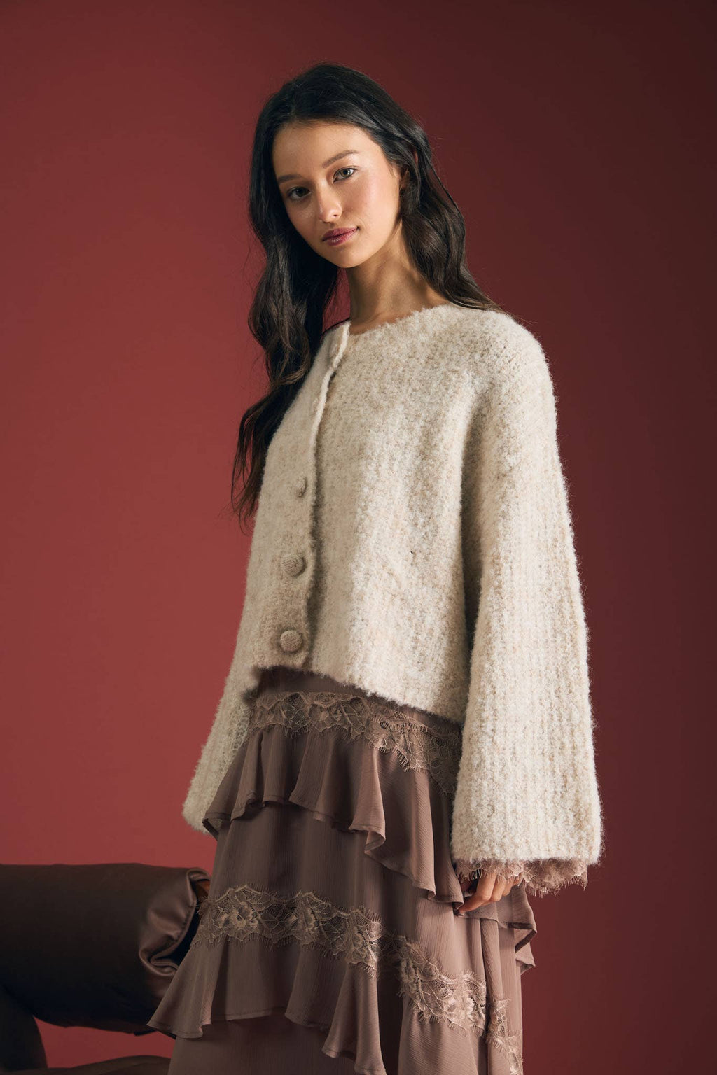 The Ivory Hour Sweater